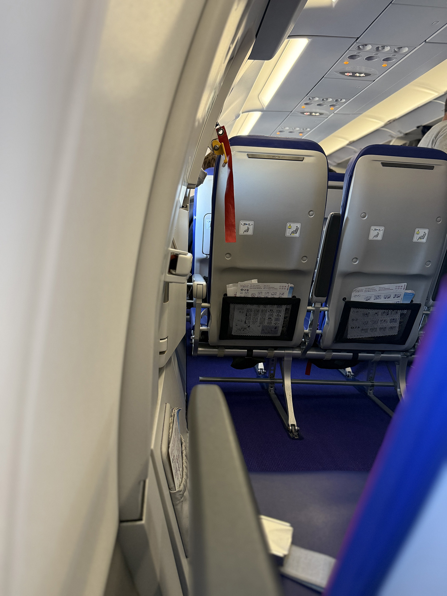 Inside the cabin - demonstrating many of the aerospace and aviation foam solutions
