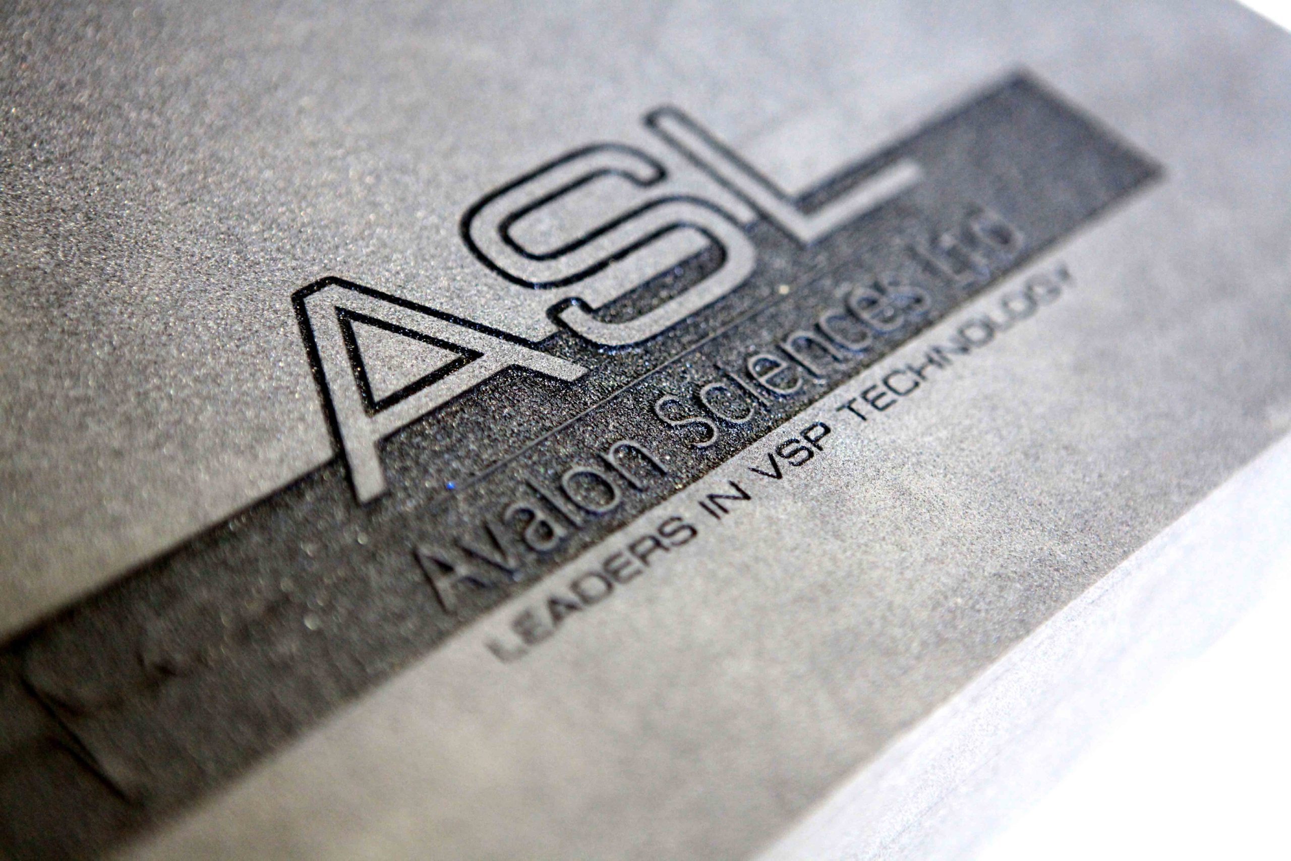 Laser engraving on closed cell foam, high density polyethylene uses.