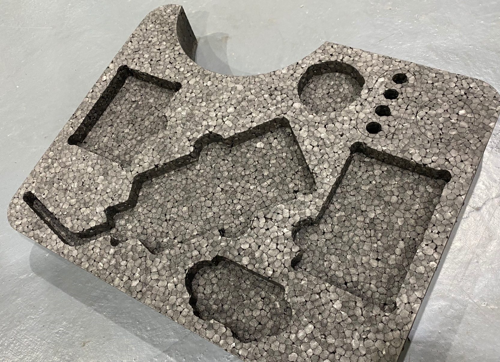 ARPLANK foam foam insert is a highly resilient closed-cell bead foam packaging material