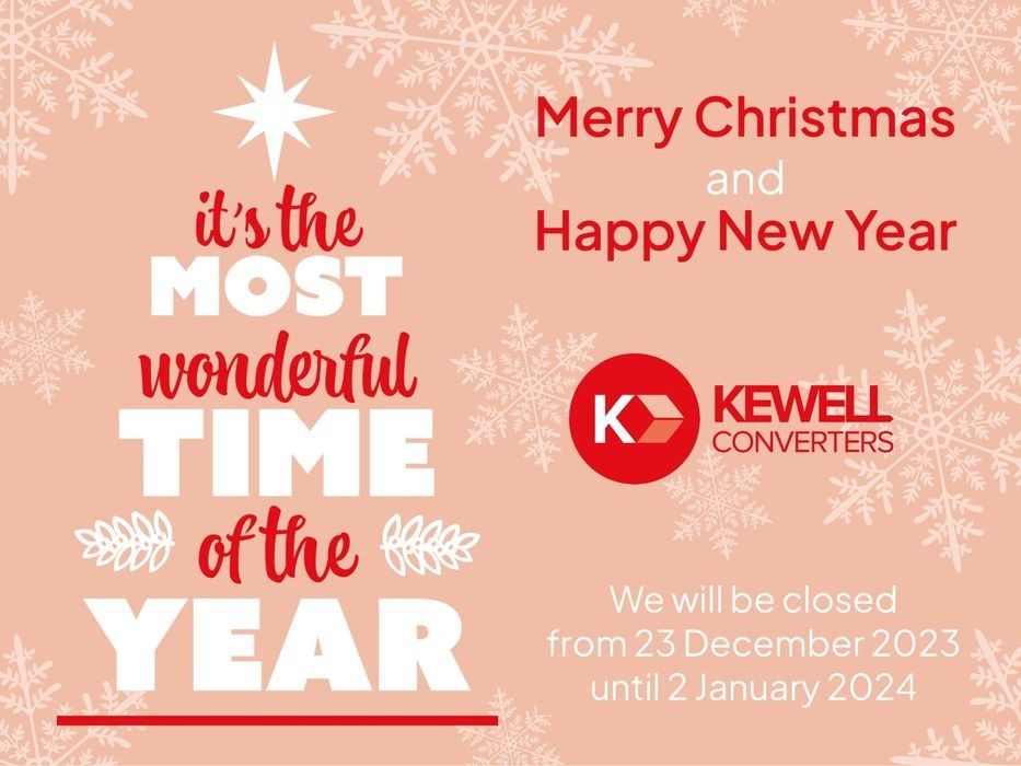 Merry Christmas & Happy New Year From Kewell Converters Team